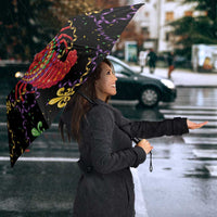 Mardi Gras Crawfish Umbrella On Tuesdays We Wear Beads - Wonder Print Shop