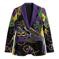 Mardi Gras Pelican Blazer On Tuesdays We Wear Beads - Wonder Print Shop