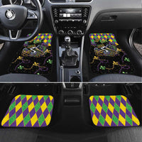 Mardi Gras Pelican Car Mats On Tuesdays We Wear Beads - Wonder Print Shop