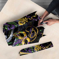 Mardi Gras Pelican Umbrella On Tuesdays We Wear Beads - Wonder Print Shop