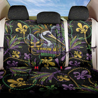 Mardi Gras Pelican Back Car Seat Cover Throw me Something Mister! - Wonder Print Shop