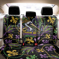 Mardi Gras Pelican Back Car Seat Cover Throw me Something Mister! - Wonder Print Shop