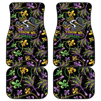 Mardi Gras Pelican Car Mats Throw me Something Mister! - Wonder Print Shop