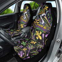 Mardi Gras Pelican Car Seat Cover Throw me Something Mister! - Wonder Print Shop