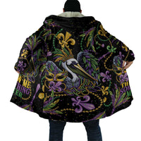 Mardi Gras Pelican Cloak Throw me Something Mister! - Wonder Print Shop