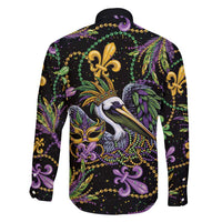 Mardi Gras Pelican Family Matching Mermaid Dress and Hawaiian Shirt Throw me Something Mister! - Wonder Print Shop