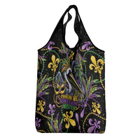 Mardi Gras Pelican Grocery Bag Throw me Something Mister! - Wonder Print Shop