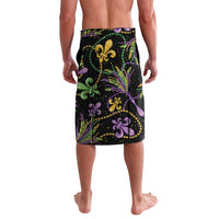 Mardi Gras Pelican Lavalava Throw me Something Mister! - Wonder Print Shop