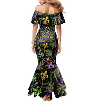 Mardi Gras Pelican Mermaid Dress Throw me Something Mister! - Wonder Print Shop