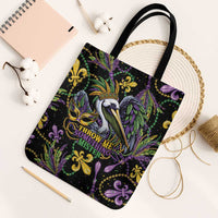 Mardi Gras Pelican Tote Bag Throw me Something Mister! - Wonder Print Shop