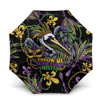 Mardi Gras Pelican Umbrella Throw me Something Mister! - Wonder Print Shop