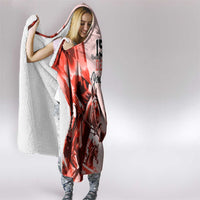 Personalized Kentucky Horse Racing Hooded Blanket Happy 151st Anniversary Red Style LT9
