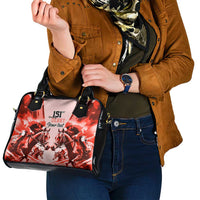 Personalized Kentucky Horse Racing Shoulder Handbag Happy 151st Anniversary Red Style LT9