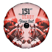 Personalized Kentucky Horse Racing Spare Tire Cover Happy 151st Anniversary Red Style LT9