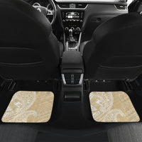 Custom Indo Fijians Car Mats Fiji ke Hindustani Polyneisan Paisley Beige Style LT9 - Wonder Print Shop
