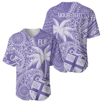 Custom Indo Fijians Baseball Jersey Fiji ke Hindustani Polyneisan Paisley Purple Style LT9 - Wonder Print Shop