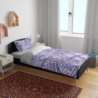Custom Indo Fijians Bedding Set Fiji ke Hindustani Polyneisan Paisley Purple Style LT9 - Wonder Print Shop