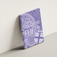 Custom Indo Fijians Canvas Wall Art Fiji ke Hindustani Polyneisan Paisley Purple Style LT9 - Wonder Print Shop