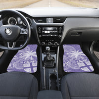 Custom Indo Fijians Car Mats Fiji ke Hindustani Polyneisan Paisley Purple Style LT9 - Wonder Print Shop