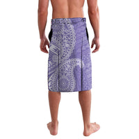 Custom Indo Fijians Lavalava Fiji ke Hindustani Polyneisan Paisley Purple Style - Wonder Print Shop