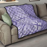 Custom Indo Fijians Quilt Fiji ke Hindustani Polyneisan Paisley Purple Style - Wonder Print Shop