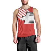 Swiss Football Custom Men Tank Top 1990-1992 Retro Red Switzerland Vintage