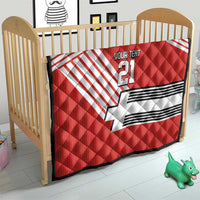 Swiss Football Custom Quilt 1990-1992 Retro Red Switzerland Vintage