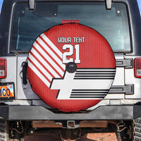 Swiss Football Custom Spare Tire Cover 1990-1992 Retro Red Switzerland Vintage