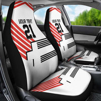 Swiss Football Custom Car Seat Cover 1990-1992 Retro White Switzerland Vintage