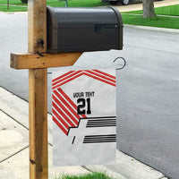 Swiss Football Custom Garden Flag 1990-1992 Retro White Switzerland Vintage