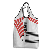 Swiss Football Custom Grocery Bag 1990-1992 Retro White Switzerland Vintage