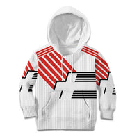 Swiss Football Custom Kid Hoodie 1990-1992 Retro White Switzerland Vintage