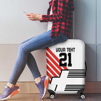 Swiss Football Custom Luggage Cover 1990-1992 Retro White Switzerland Vintage