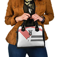 Swiss Football Custom Shoulder Handbag 1990-1992 Retro White Switzerland Vintage