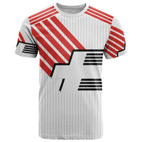Swiss Football Custom T Shirt 1990-1992 Retro White Switzerland Vintage