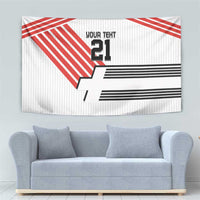Swiss Football Custom Tapestry 1990-1992 Retro White Switzerland Vintage