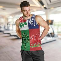 Custom British Lions Men Tank Top Combination of England Irish Scottish Welsh