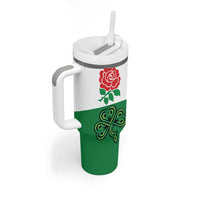 Custom British Lions Tumbler With Handle Combination of England Irish Scottish Welsh