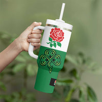 Custom British Lions Tumbler With Handle Combination of England Irish Scottish Welsh