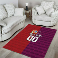 Custom British Lions Australia Queensland Area Rug Sporty Style