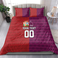 Custom British Lions Australia Queensland Bedding Set Sporty Style