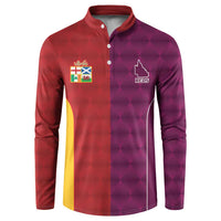 Custom British Lions Australia Queensland Button Sweatshirt Sporty Style