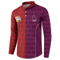 Custom British Lions Australia Queensland Button Sweatshirt Sporty Style