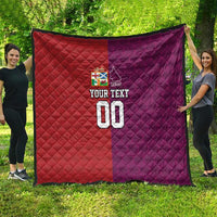 Custom British Lions Australia Queensland Quilt Sporty Style