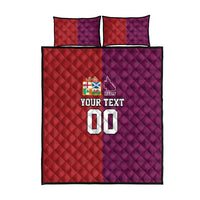 Custom British Lions Australia Queensland Quilt Bed Set Sporty Style