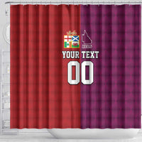 Custom British Lions Australia Queensland Shower Curtain Sporty Style