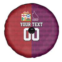 Custom British Lions Australia Queensland Spare Tire Cover Sporty Style