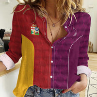 Custom British Lions Australia Queensland Women Casual Shirt Sporty Style