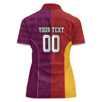 Custom British Lions Australia Queensland Women Polo Shirt Sporty Style