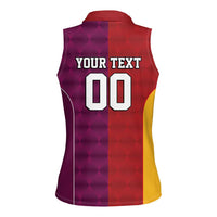 Custom British Lions Australia Queensland Women Sleeveless Polo Shirt Sporty Style